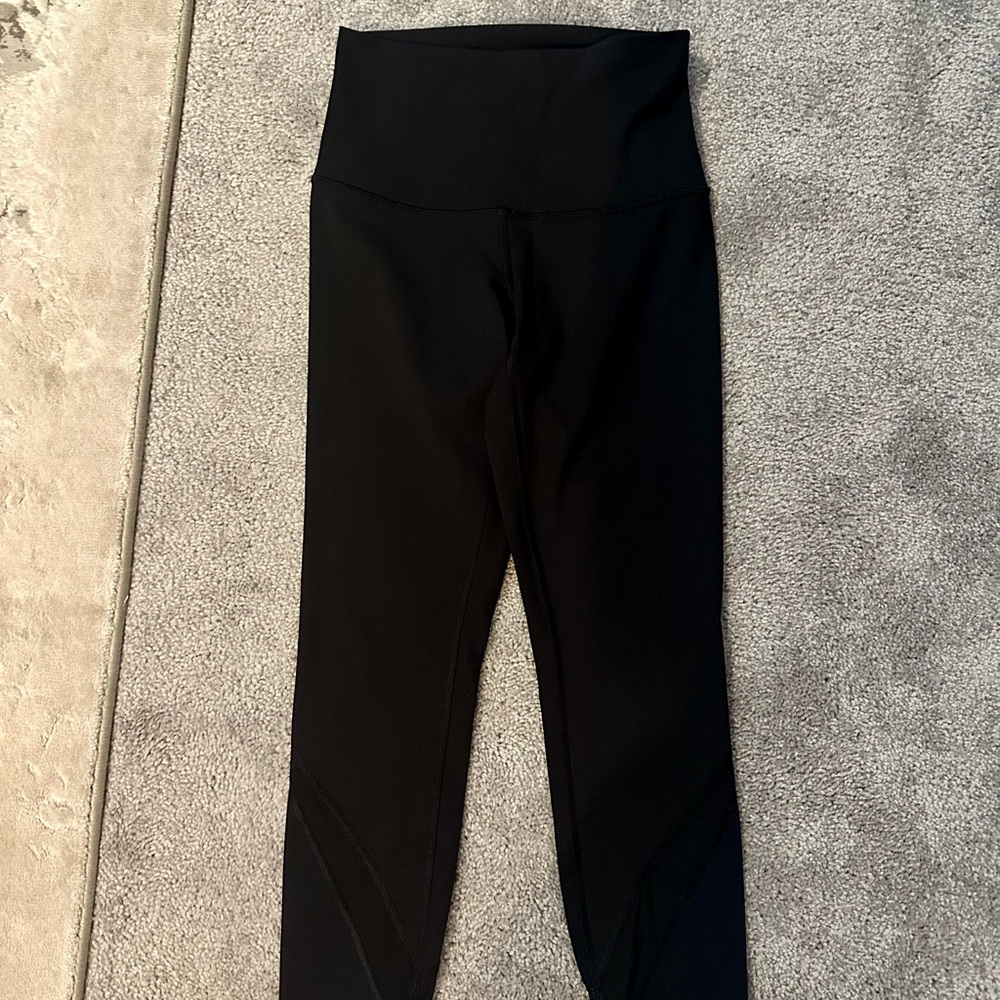 Lululemon Black Leggings Crop